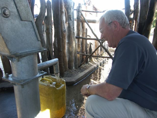 David Dixon in Zambia - Village Water