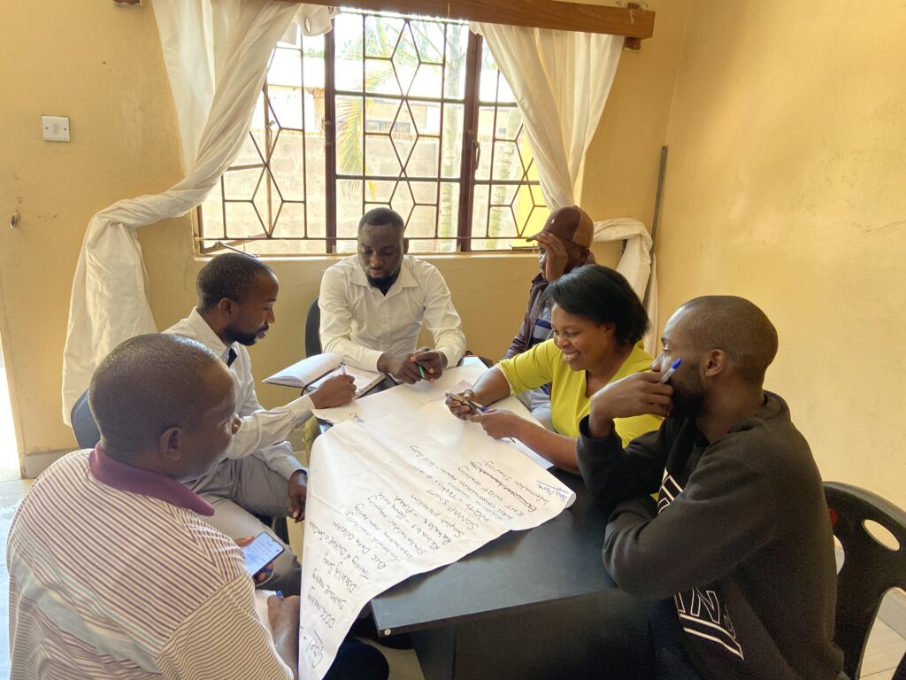 Partners working together - Village Water